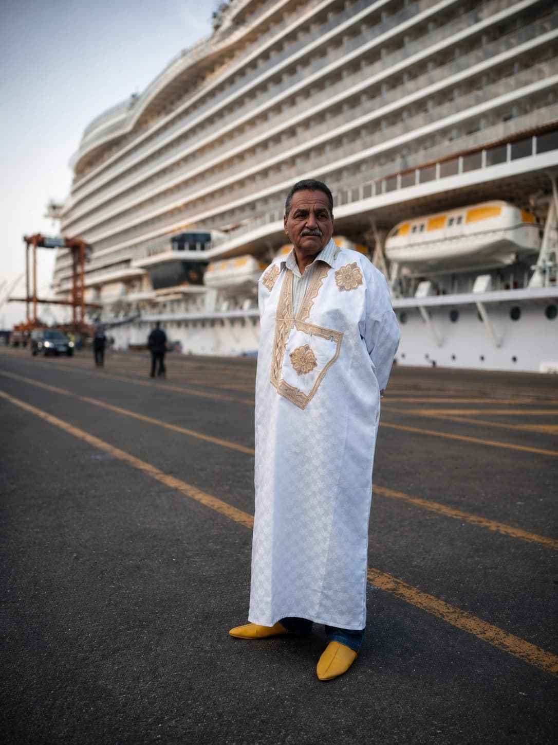 Yassine, portrait outdoors in Agadir and the Souss