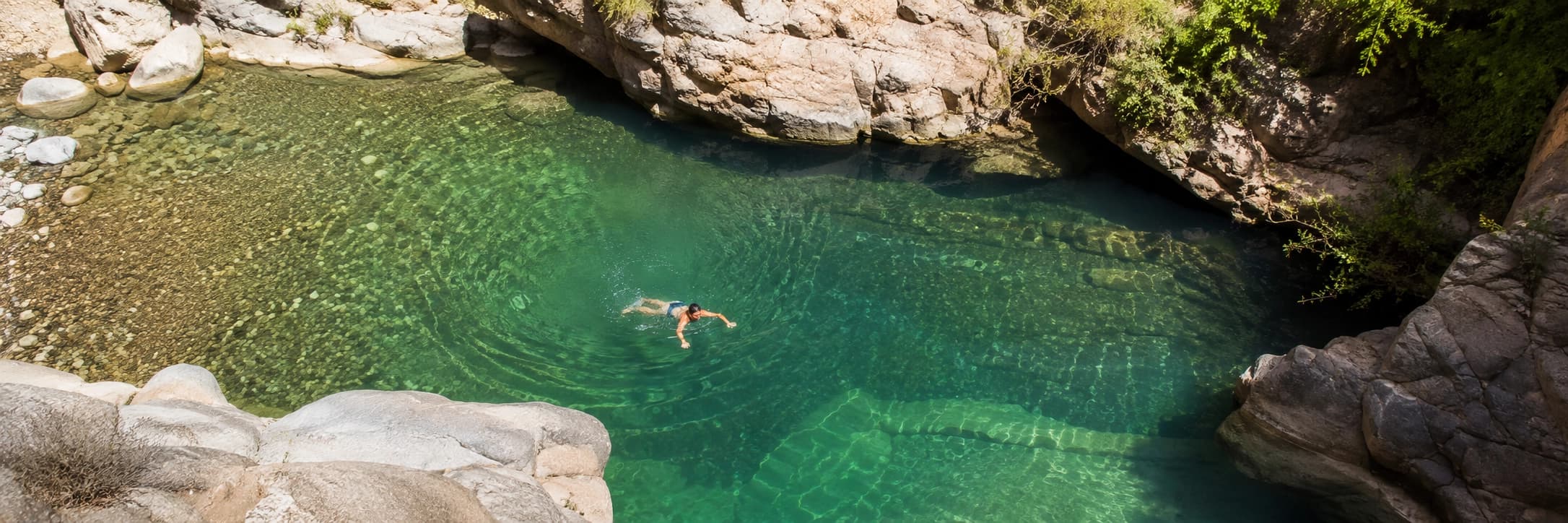 Swimming in Paradise Valley