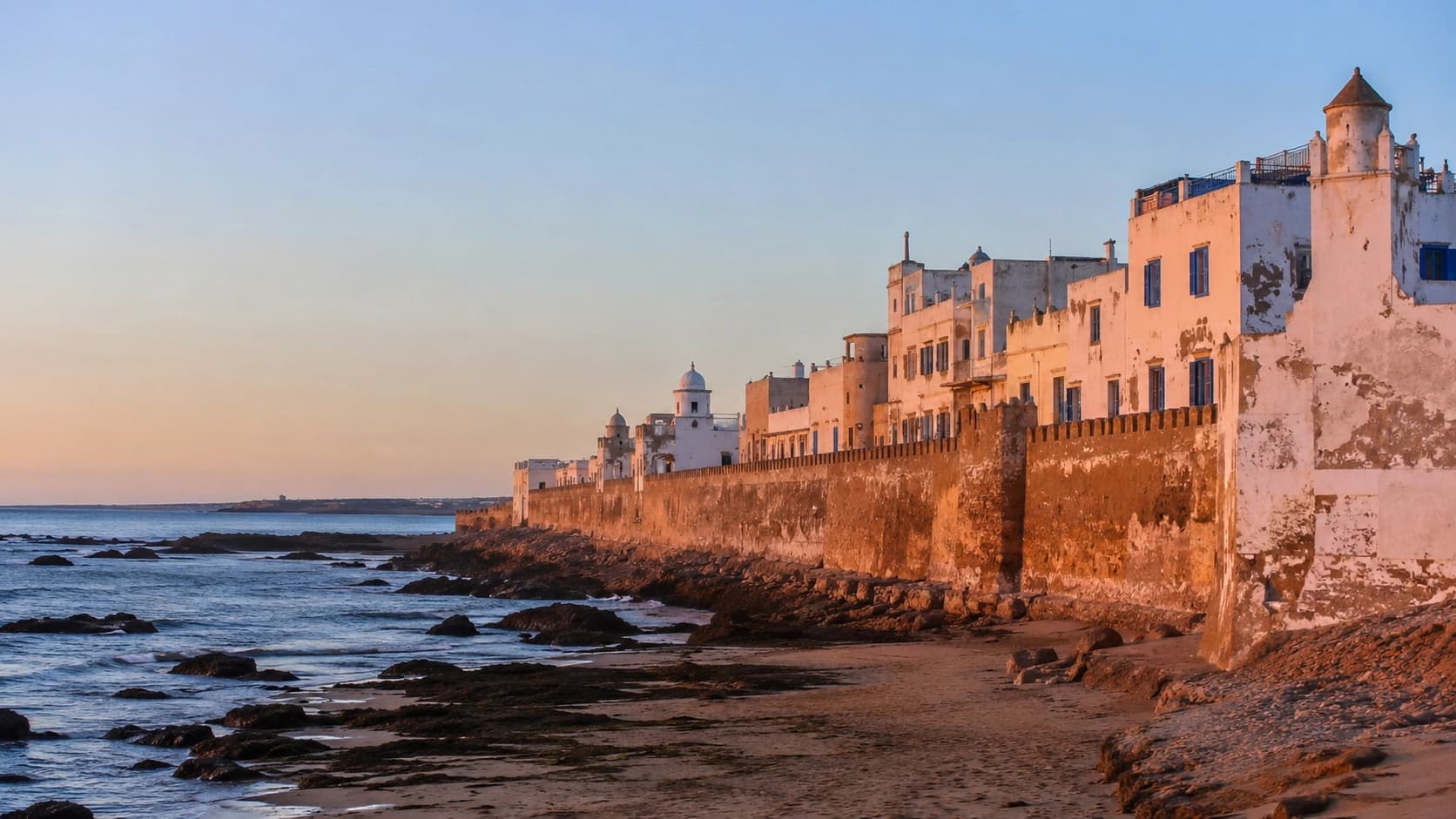 Essaouira ramparts & harbour