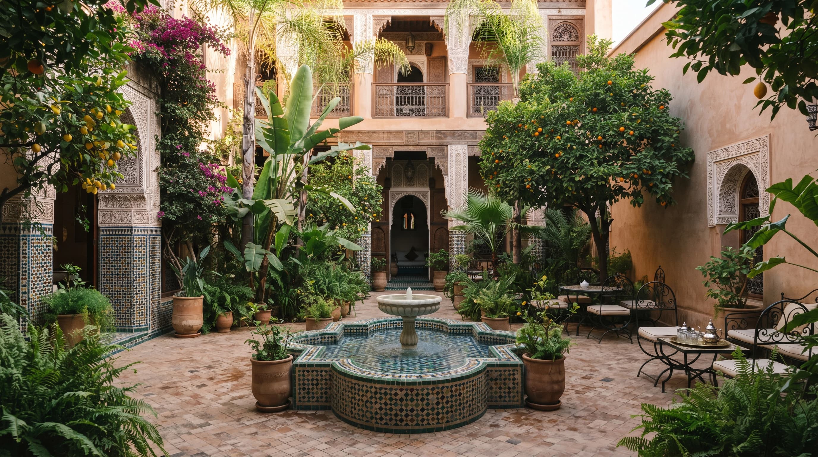 Garden courtyard