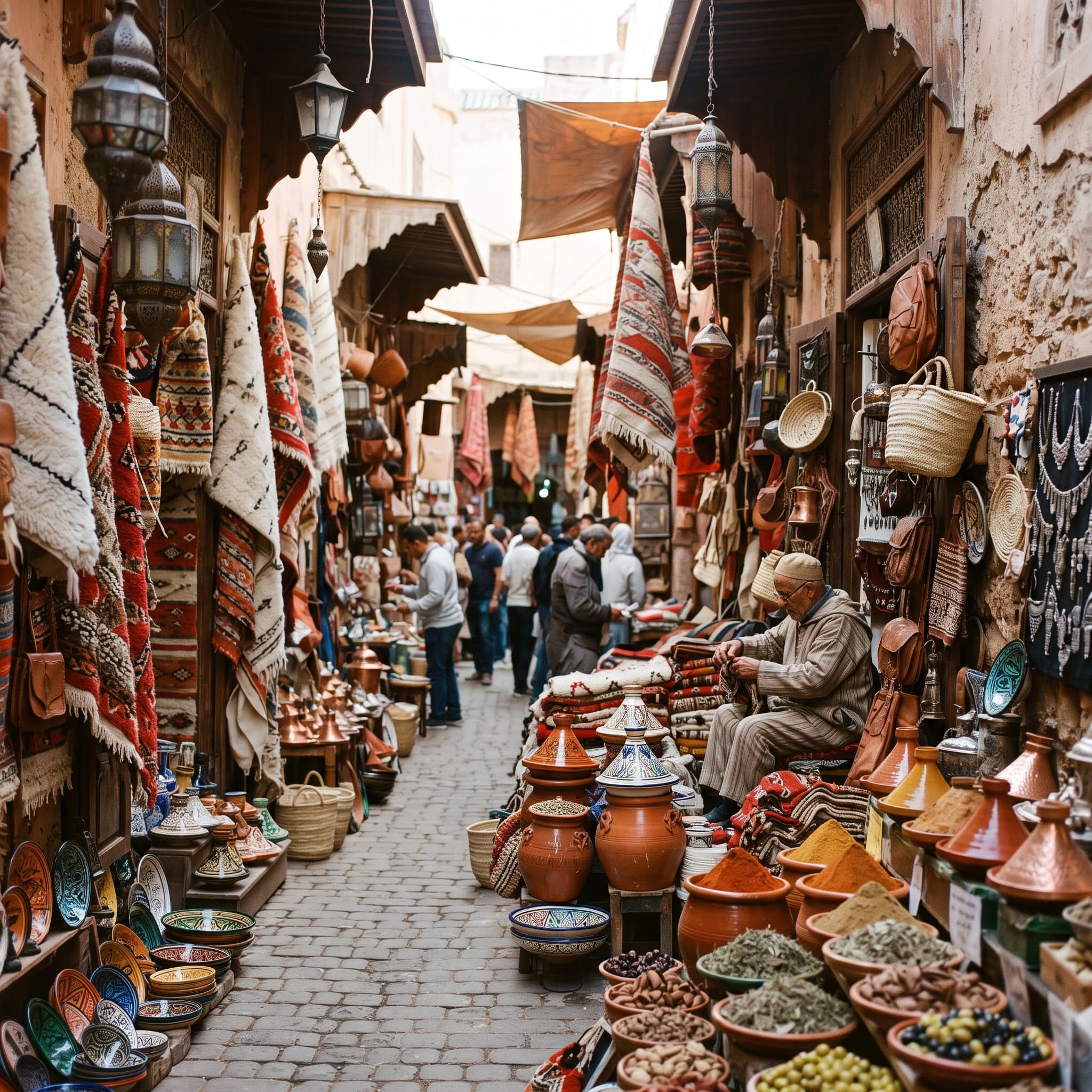 Souk lanes
