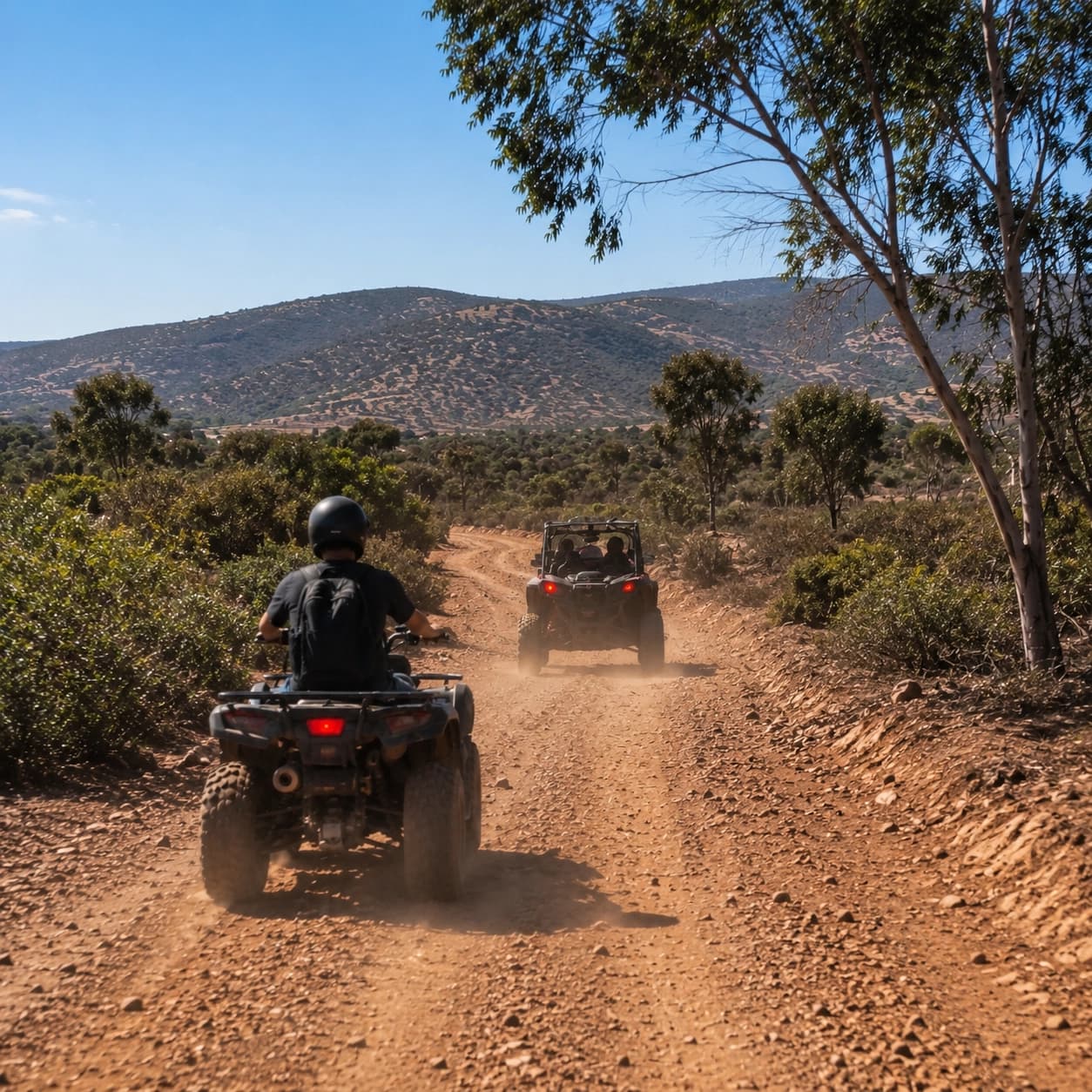 Quad & buggy on south Agadir dunes