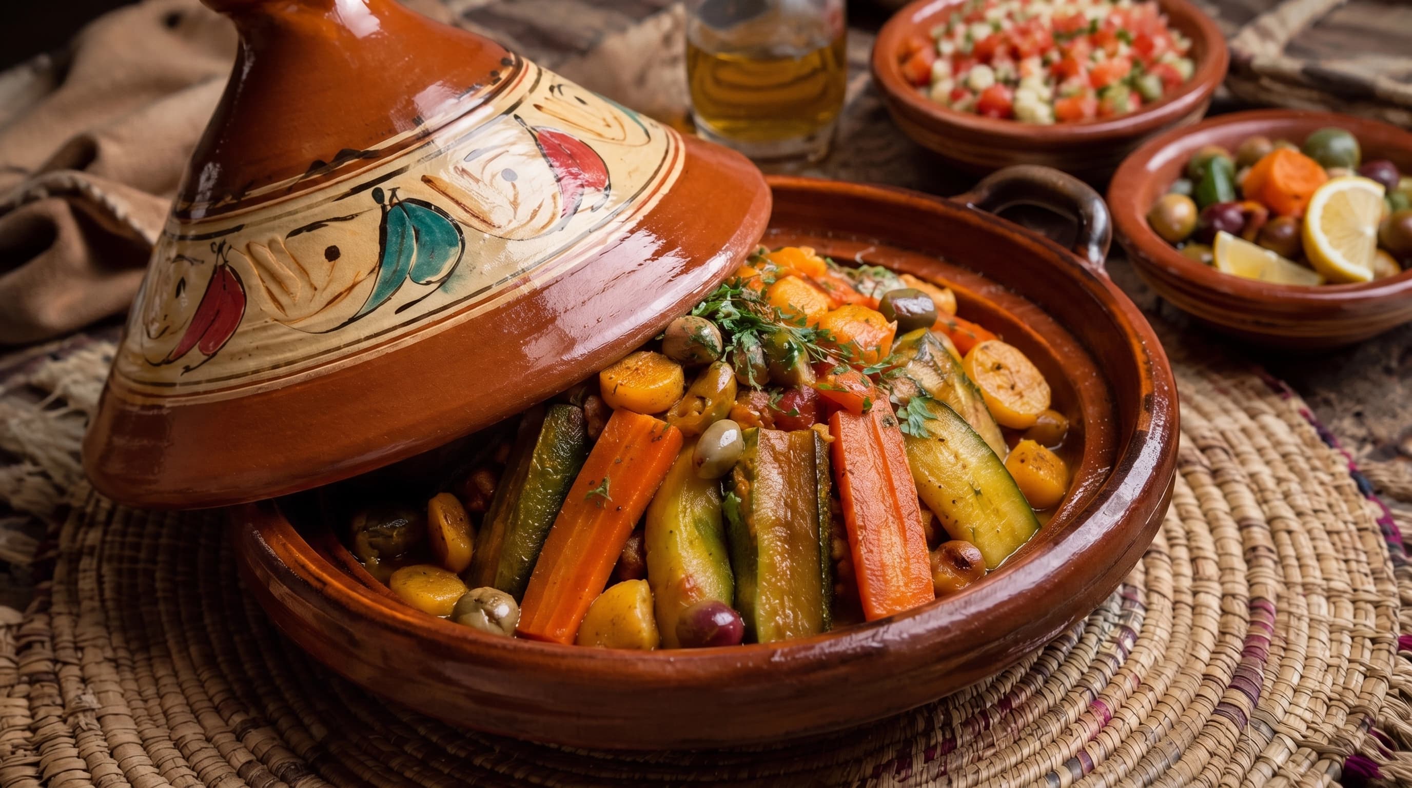 Berber lunch · tajine
